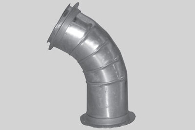 KB DUCT & HOSES KB DUCT FLANGED DUCT ELBOW: PLEATED (NON-WELDED) Dust Collection (Ducting) | GLOBAL SALES GROUP, LLC